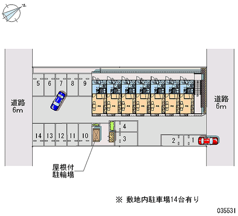 35531 Monthly parking lot