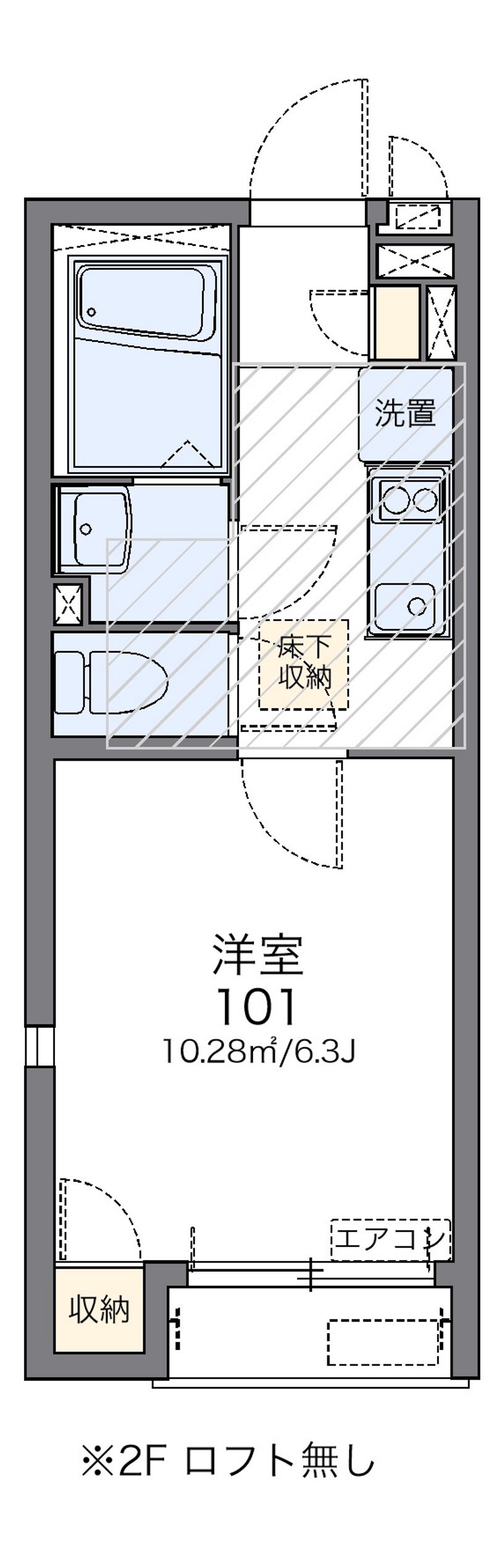 レオネクストグラシューズ 間取図