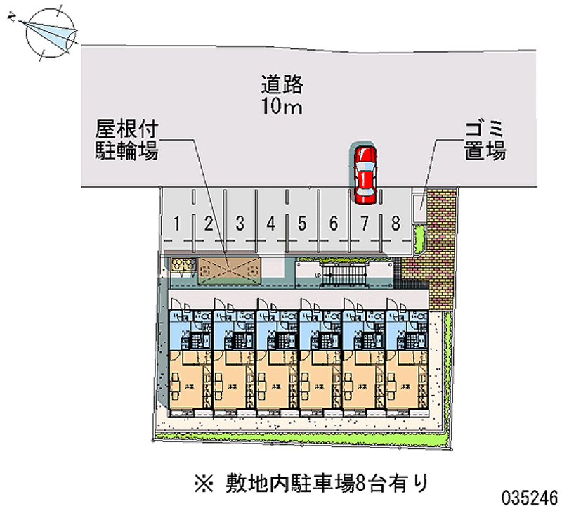 35246月租停車場