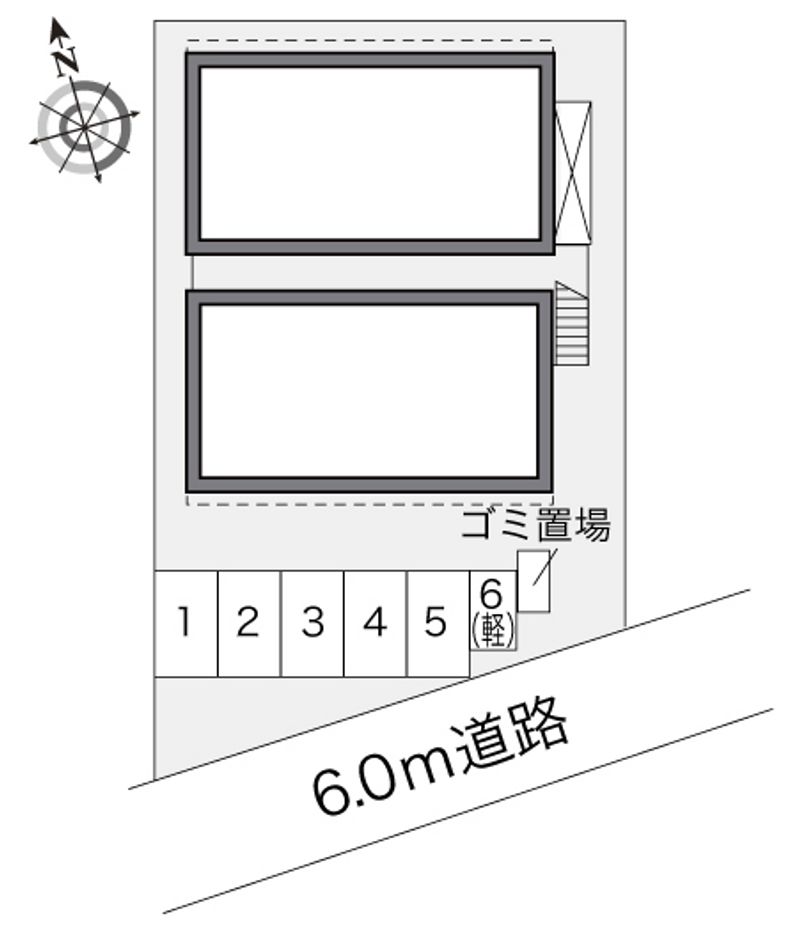 レオパレスＫｅｎ 配置図