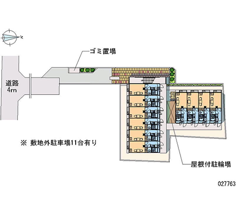 27763月租停车场