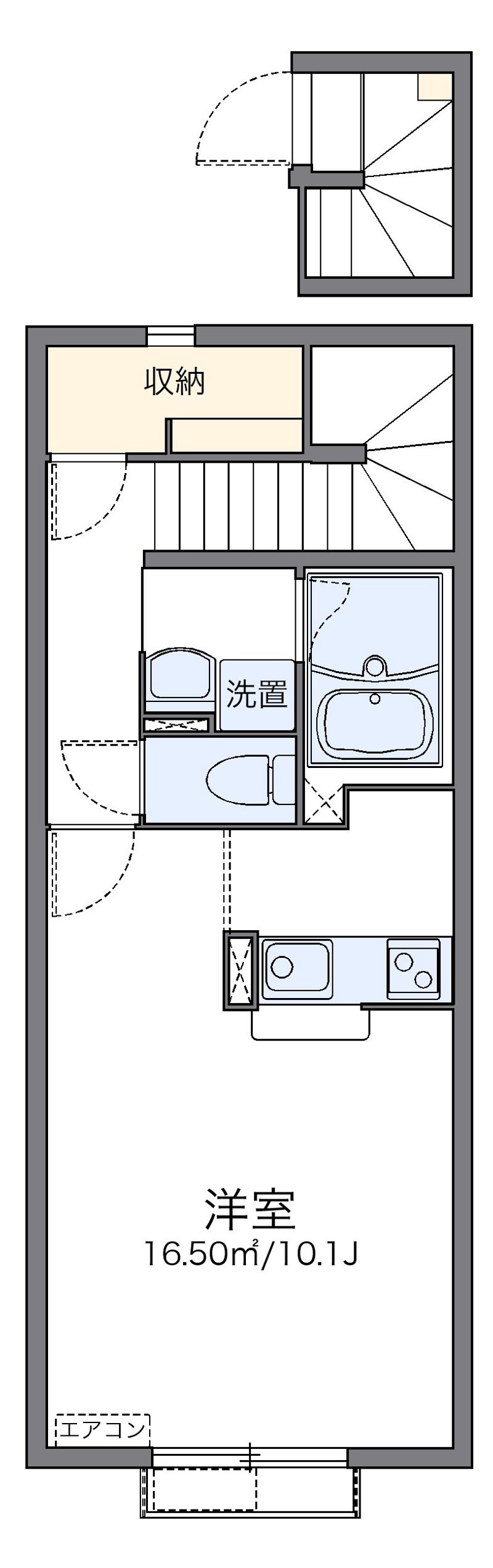 レオネクストフェリシティ高坂 間取図