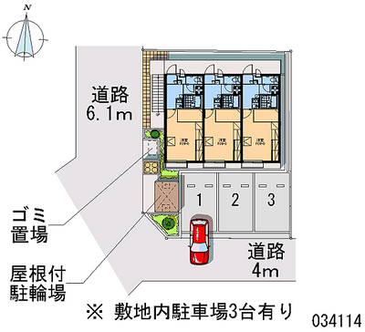 レオパレスさざなみ 月極駐車場