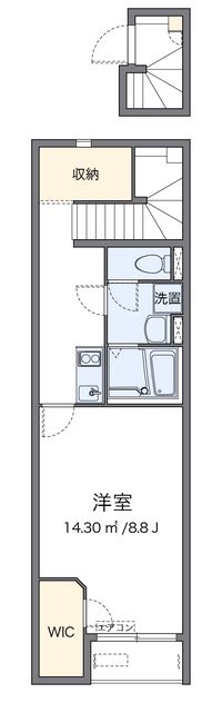 クレイノレガーロ 間取り図