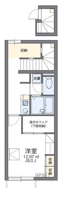 レオパレス翼 間取り図