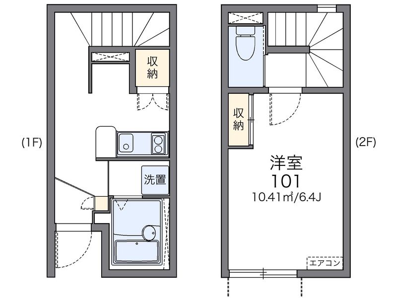 レオネクスト貝田 間取図
