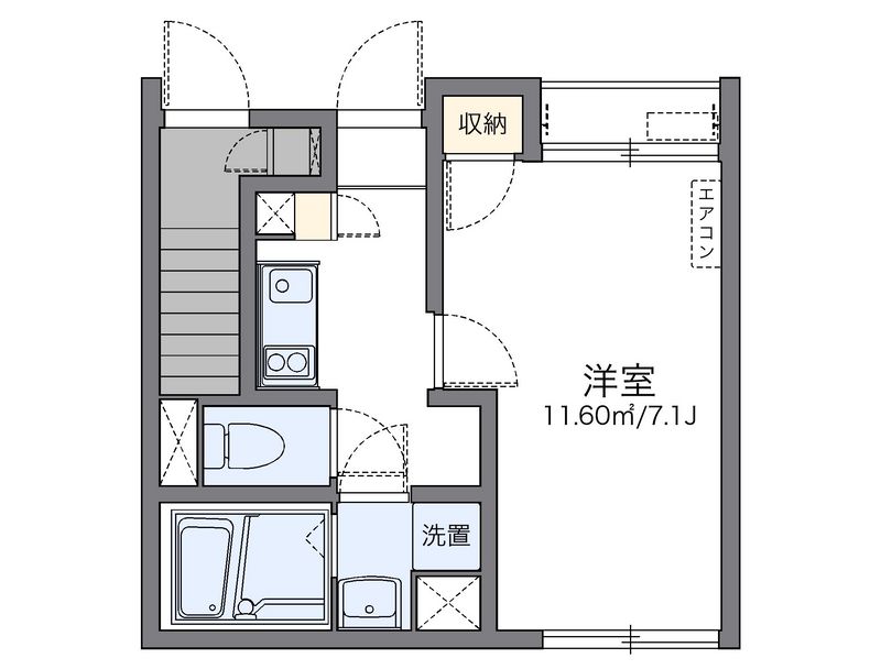 レオネクストテラスさくら並木 間取図