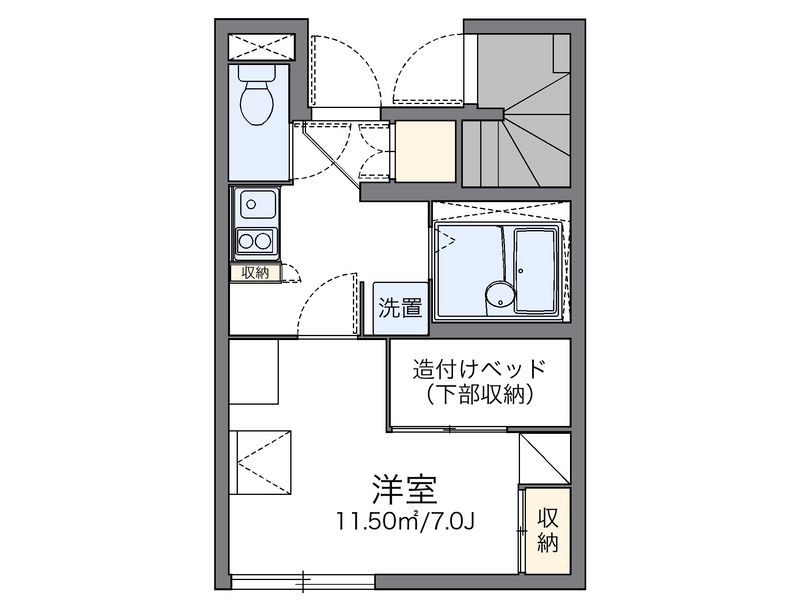 レオパレスＲＩＮＤＥＮ 間取図