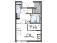 レオパレスＲＩＮＤＥＮ 間取り図