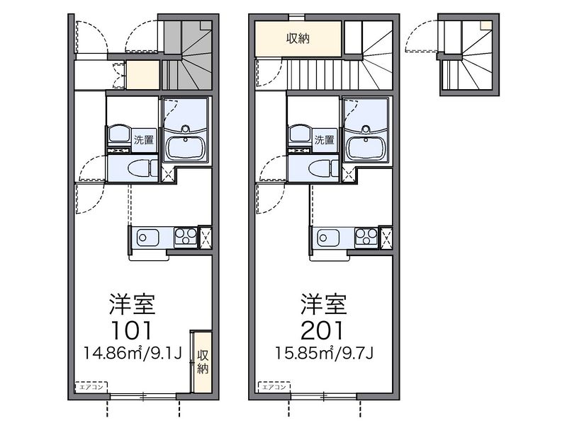 レオネクスト温泉町 間取図
