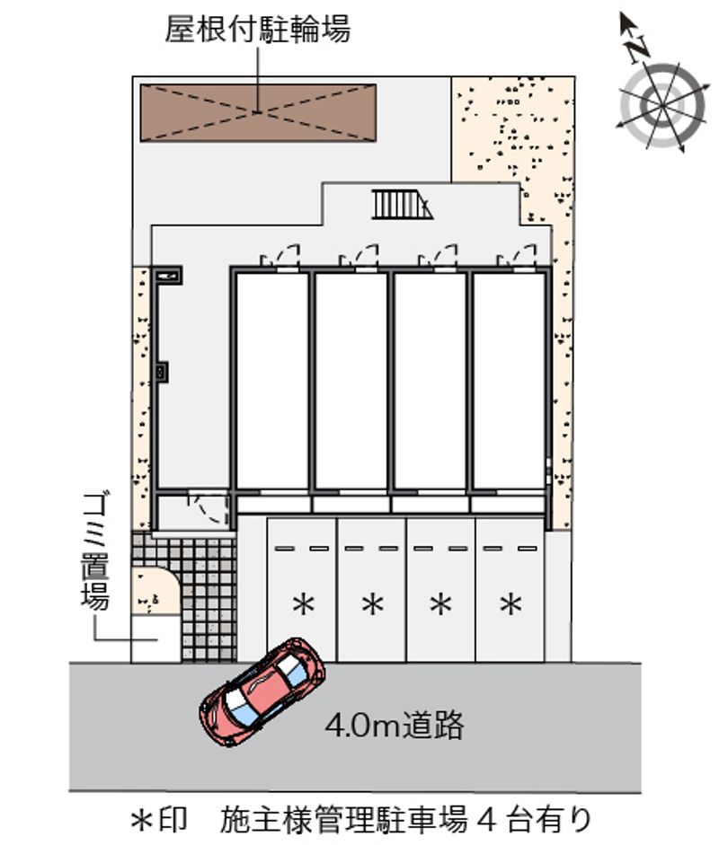 クレイノ西川口 配置図