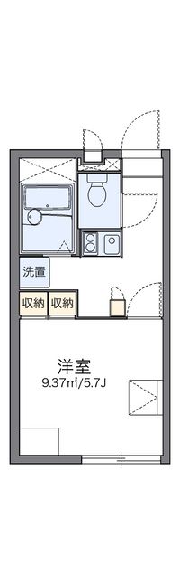 レオパレスＺＥＲＯ 間取り図