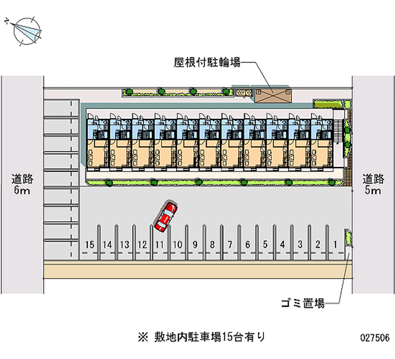 27506 bãi đậu xe hàng tháng