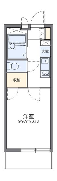 レオパレス平尾 間取り図