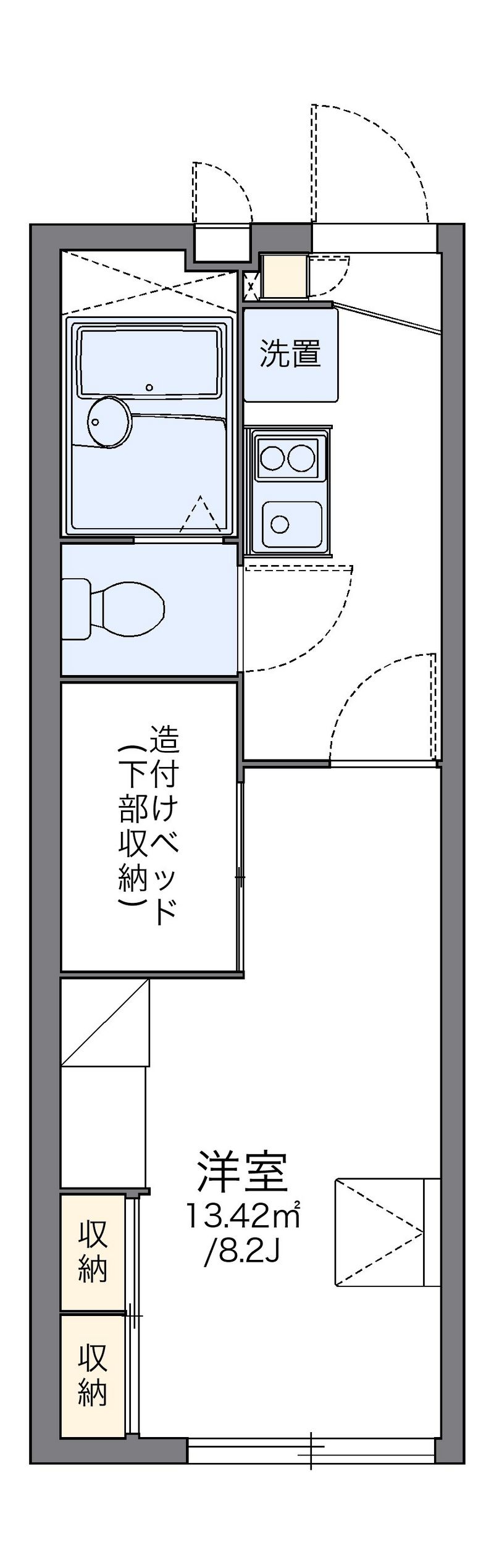 leopalace Miyamoto Sơ đồ nhà