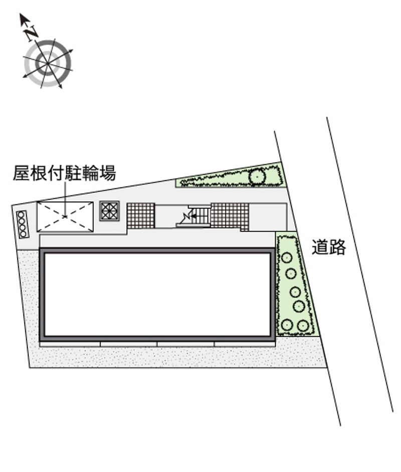 レオパレスサウスフィールド六浦 配置図