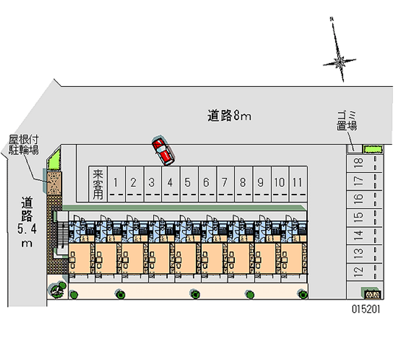 15201月租停車場