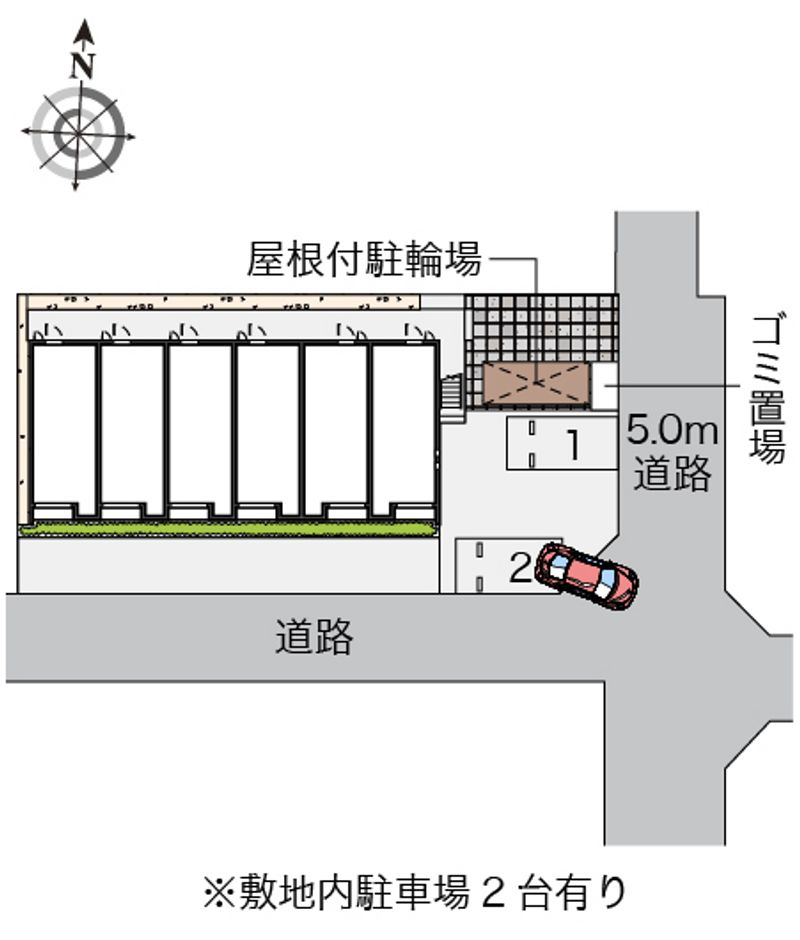 クレイノさんふらわー緑ケ丘 配置図