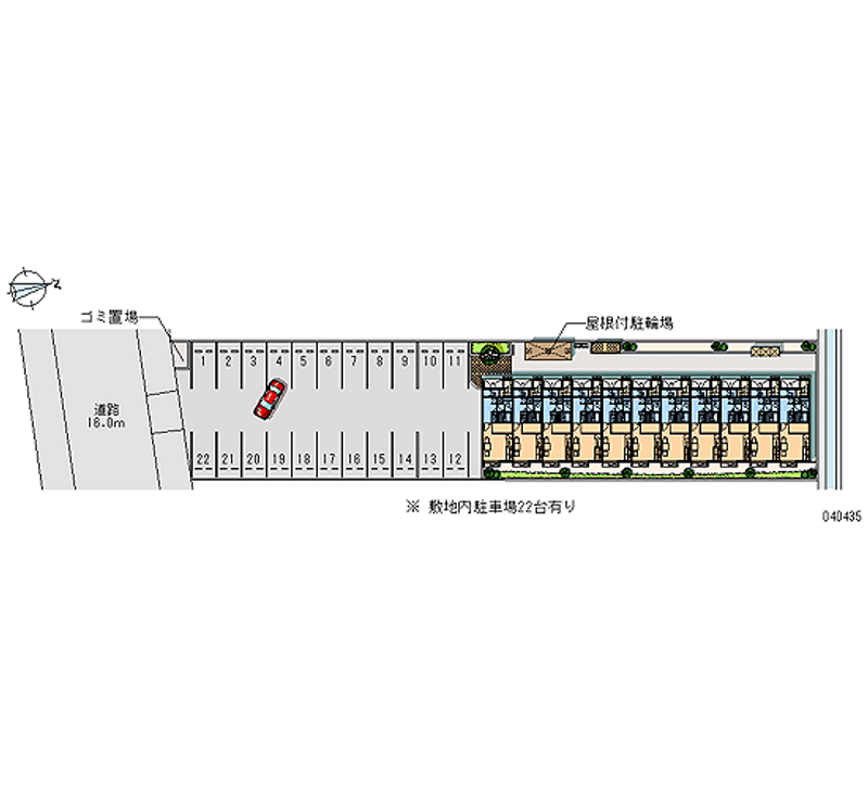 40435 bãi đậu xe hàng tháng