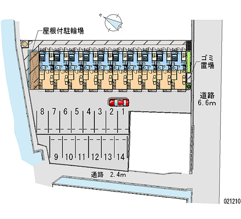 21210月租停車場