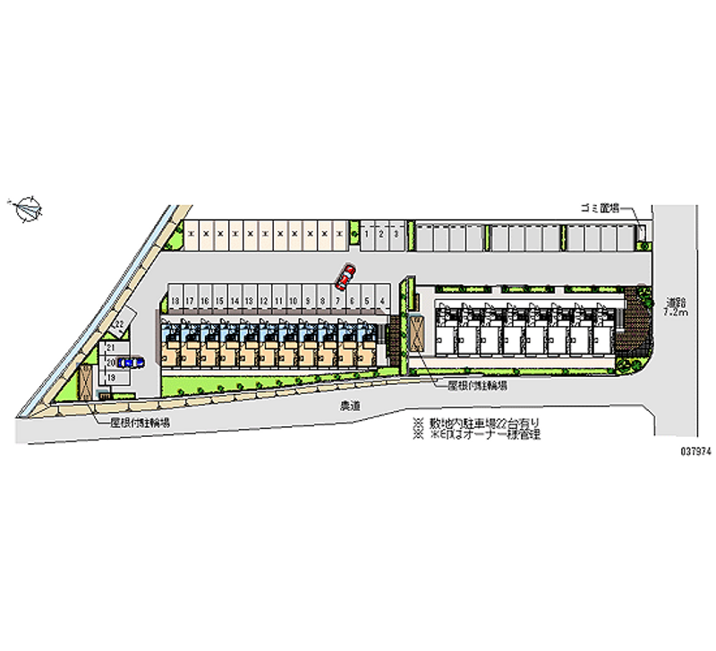 37974 Monthly parking lot