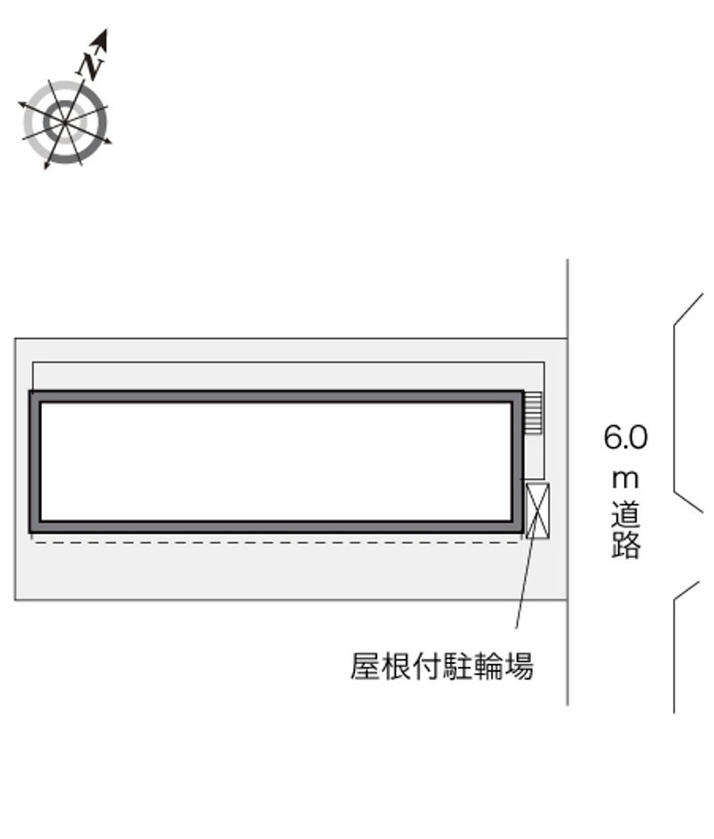 レオパレス瑞江Ⅲ 配置図