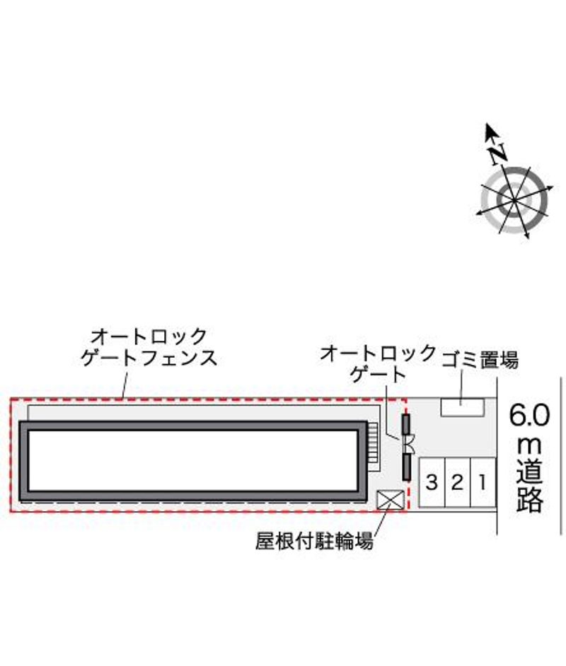 レオパレスエスペランサ 配置図