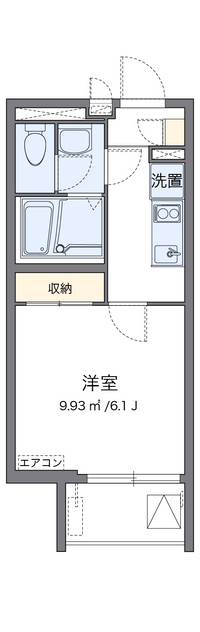 クレイノキャメリア仲六郷 間取り図