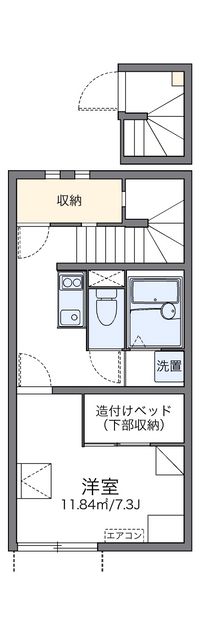 レオネクストくつわだ 間取り図