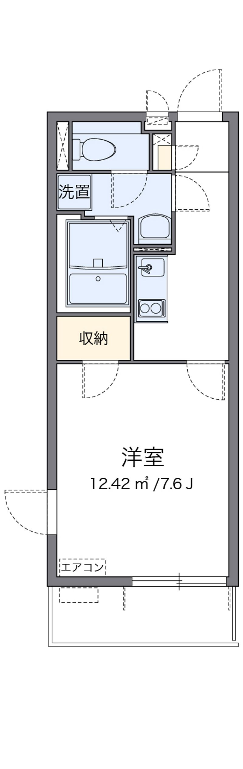 クレイノプランドール桜ヶ丘 間取り