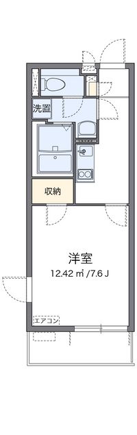 クレイノプランドール桜ヶ丘 間取り図