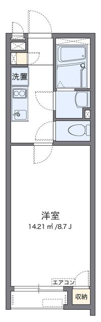 クレイノアルコーブ 間取り図