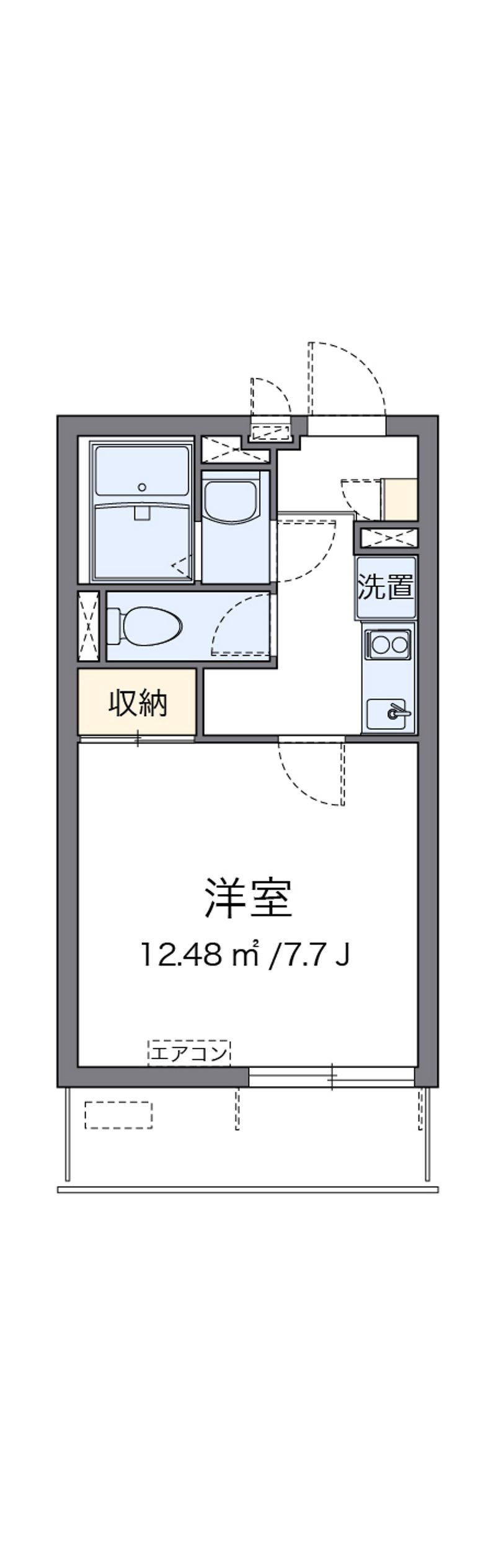 クレイノジクサー 間取図