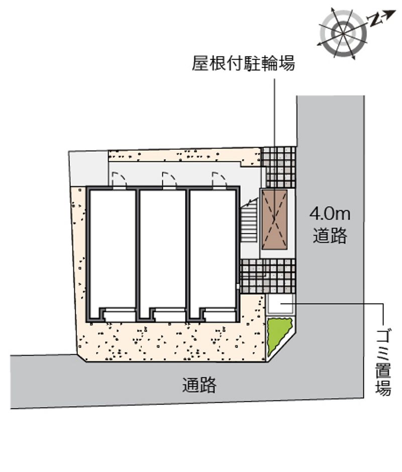 レオネクストローゼル吉祥寺 配置図