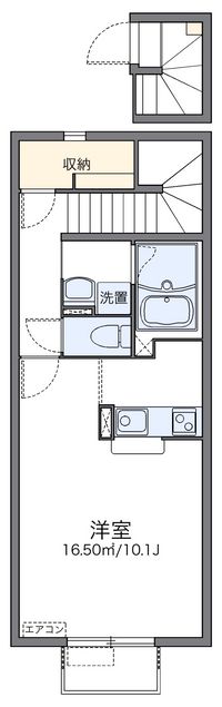 レオネクストアウリィ 間取り図