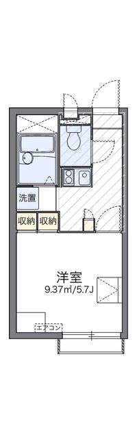 レオパレスＫ 間取り図