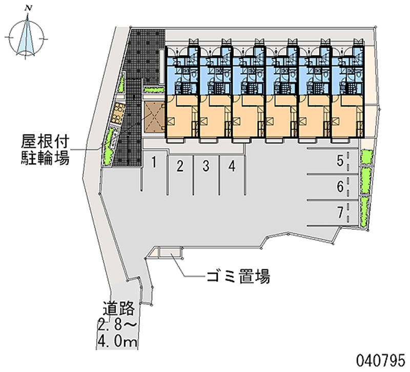 レオパレス豊田樹木 月極駐車場