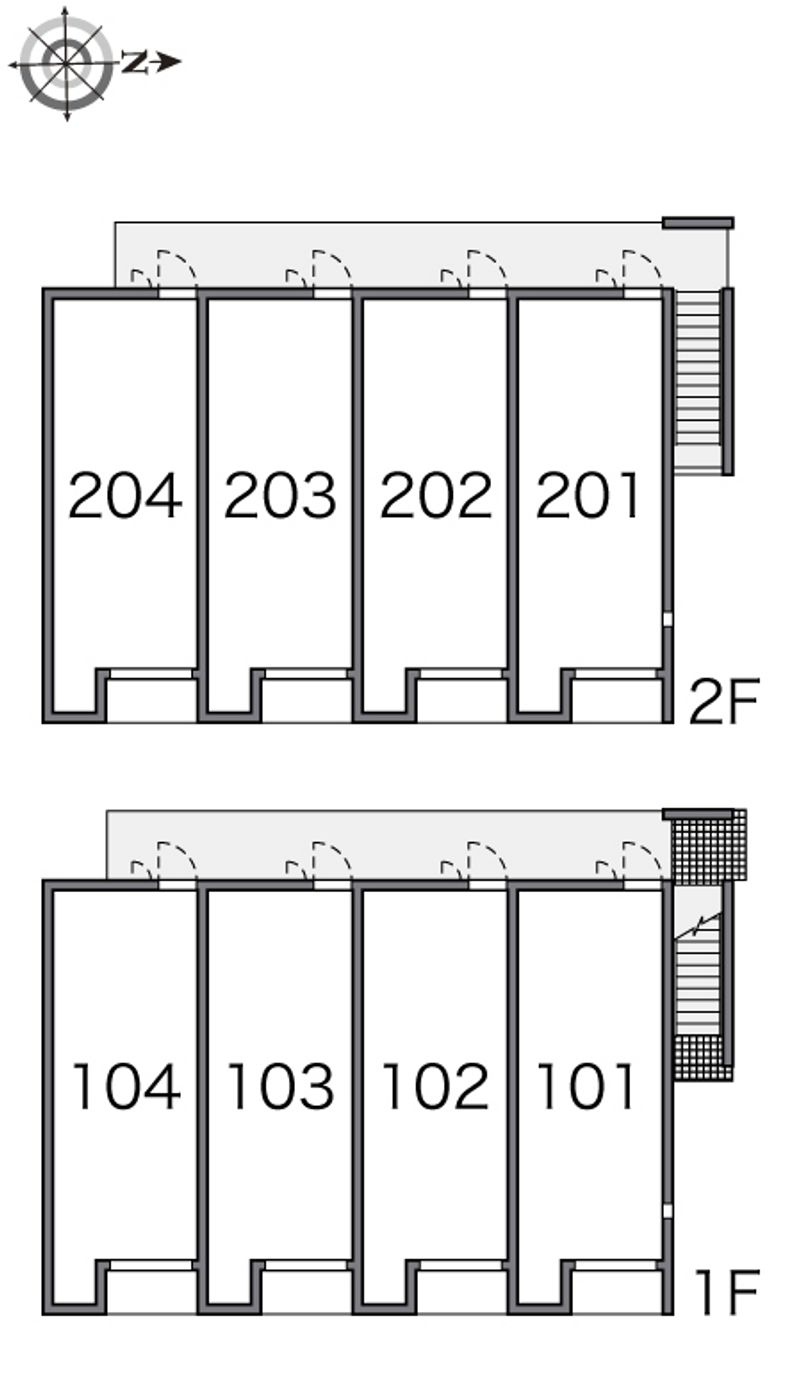 レオネクスト片山 間取り配置図