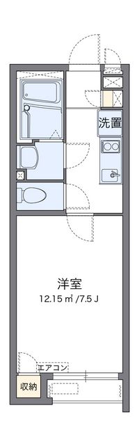 クレイノＫ　リュミエール 間取り図