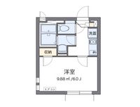 クレイノシンコーポ南烏山 間取図