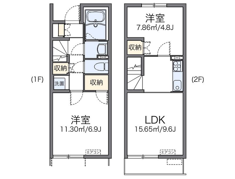 レオネクスト下久保 間取図
