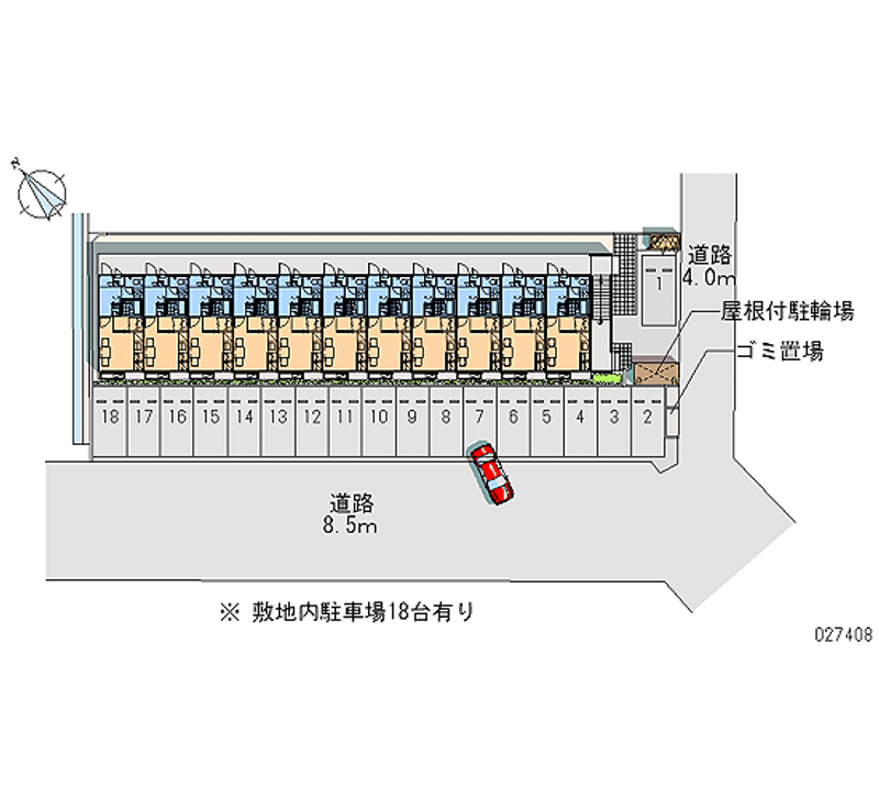 27408 bãi đậu xe hàng tháng