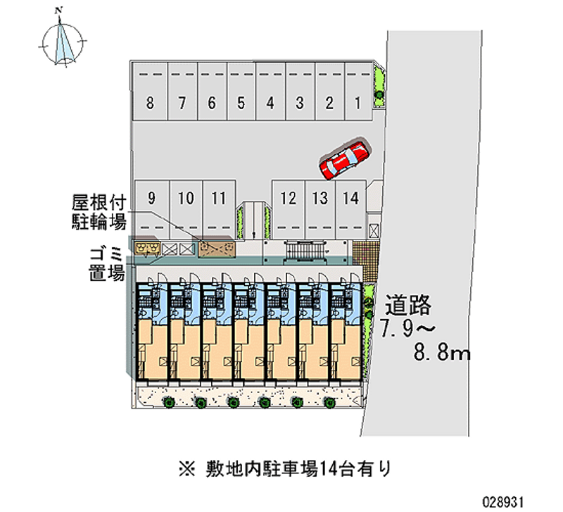 28931月租停车场