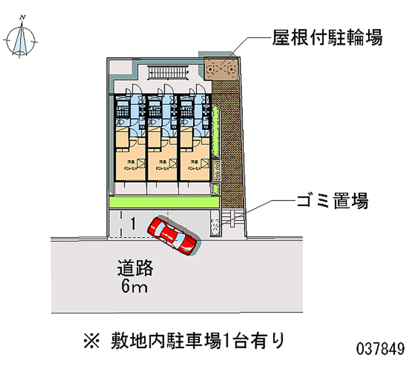 レオパレスＳＴＥＰ 区画図