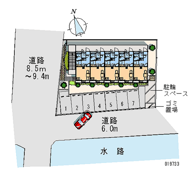 19733月租停车场