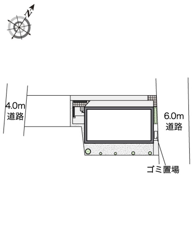 レオパレス時田　楓館 配置図