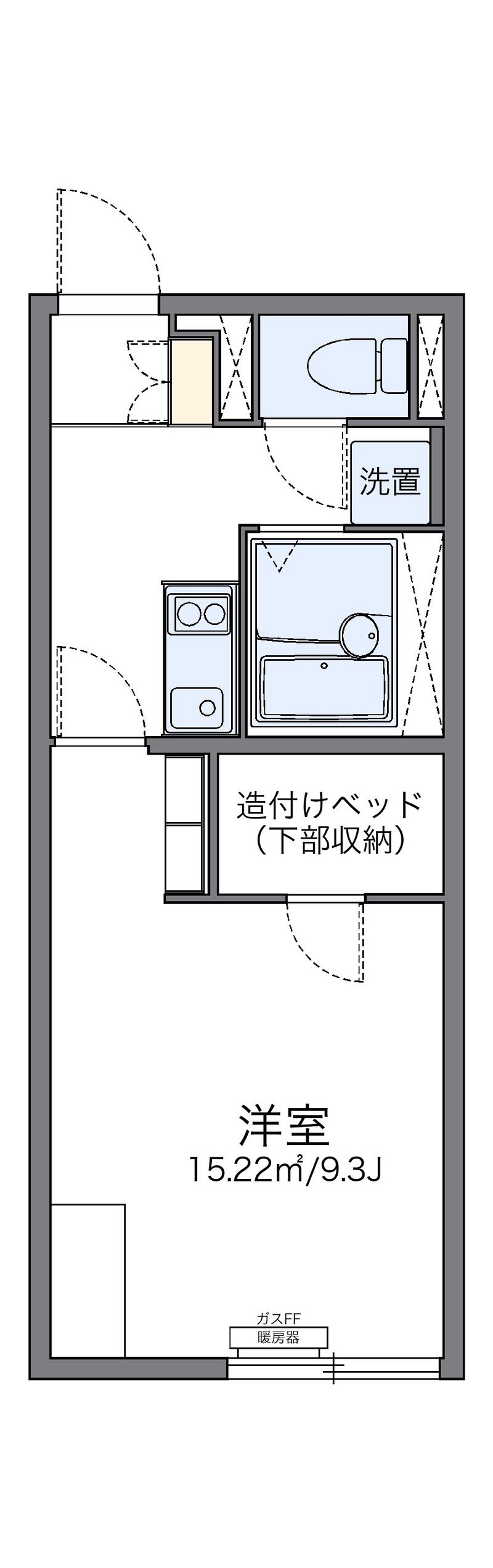 レオネクスト厚別中央 間取図