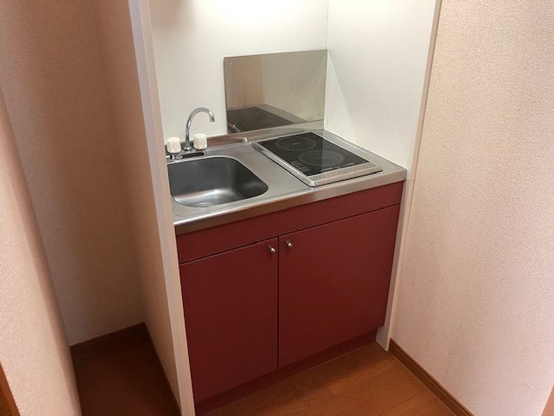 レオパレスライムライト塩 キッチン