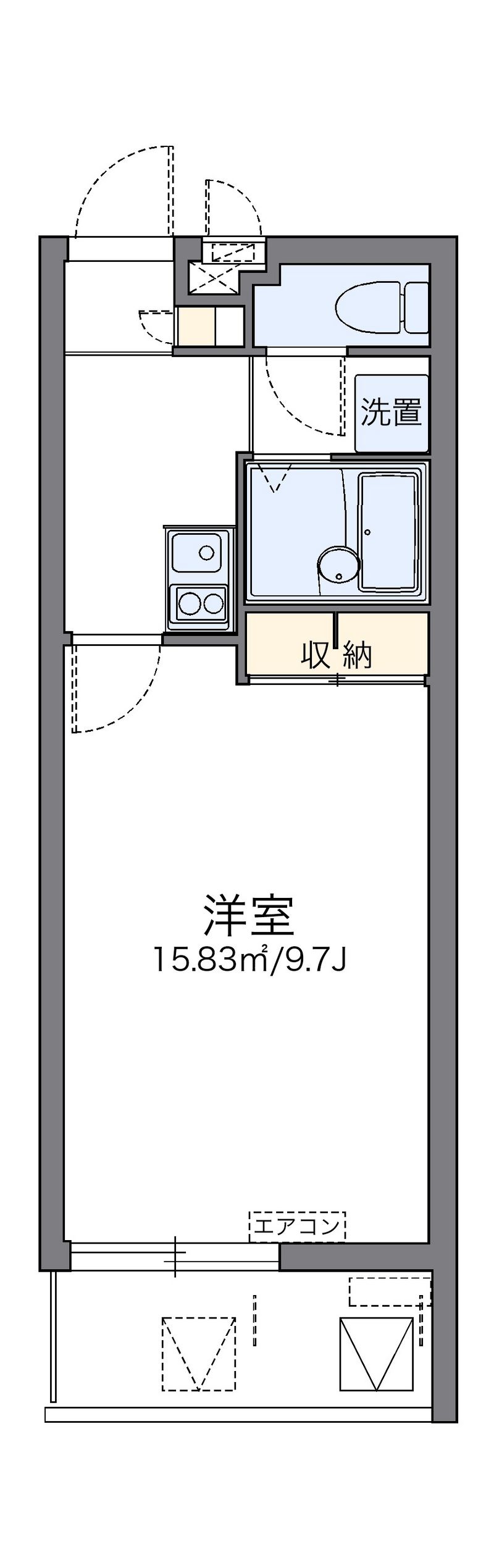 leopalace Haru Sơ đồ nhà