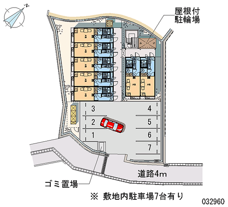 32960 Monthly parking lot